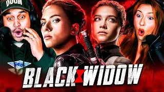 Thumbnail: BLACK WIDOW (2021) MOVIE REACTION – NATASHA DESERVED BETTER! – REVIEW