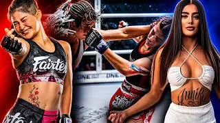 Thumbnail: They went to WAR 👊🔥 Stamp Fairtex vs. Alma Juniku’s - Next Level Muay Thai Striking