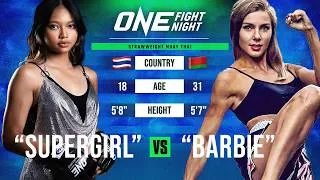 Thumbnail: This CRAZY Brawl Between “Supergirl” vs. “Barbie” is going to blow your mind 🤯😵 | Full Fight