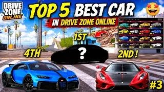 Thumbnail: TOP 5 BEST CARS IN DRIVE ZONE ONLINE 2026 🔥 | Which Car Is BEST? 😱 NAAH GAMING 