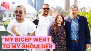 Thumbnail: Aaron Pierre impresses Lanterns cast with graphic injury