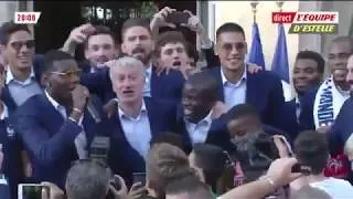 Thumbnail: Paul pogba breaks out with new famous N’golo Kante Chant.