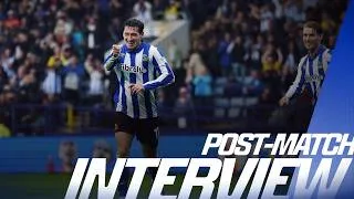 Thumbnail: Louie Barry on the Owls' 7-2 win against Bromley | Post-match reaction