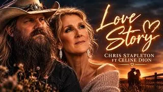 Thumbnail: Chris Stapleton ft Celine Dion – Love Story (Emotional Duet 2026)