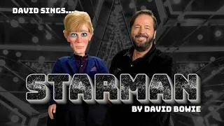 Thumbnail: David Bowie Puppet sings "Starman" by David Bowie!