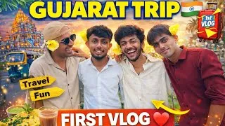 Thumbnail: We Finally Traveled to Gujarat 😍 | First Travel Vlog
