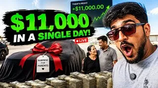 Thumbnail: New Car Surprise ? + Making 11 lakhs Live | Video Log 3