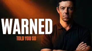 Thumbnail: Rory McIlroy warned us About LIV Golf But Nobody Listened