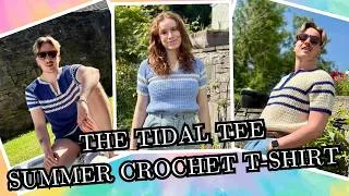 Thumbnail: The Tidal Tee (Crochet T-Shirt) | Full video tutorial | Off the Chain with Jack