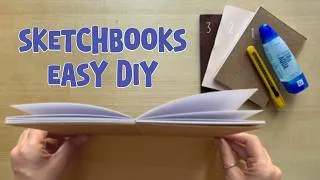 Thumbnail: Make your own Sketchbook (no bookbinding skills needed)