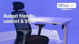 Thumbnail: NowyStyl E-como Compact Standing Desk and Madrid Mesh Back Task Chair