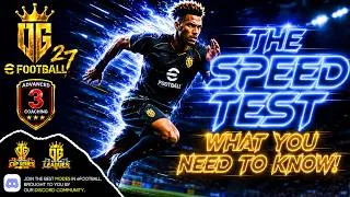 Thumbnail: MUST KNOW eFOOTBALL 27 SPEED ATTRIBUTE UPDATE! HOW THIS CHANGES PLAYER BUILDS