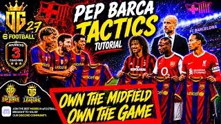 Thumbnail: OWN EVERY eFOOTBALL 27 MATCH WITH PEP-BARCA TACTICS! | COMPLETE META GUIDE