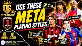 Thumbnail: MUST USE eFOOTBALL 27 META PLAYING STYLES! | NEW DEFENSIVE ROLES INCLUDED!