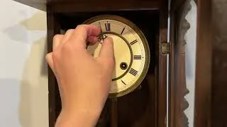 Thumbnail: Winding the Small Junghans Vienna Regulator Wall Clock