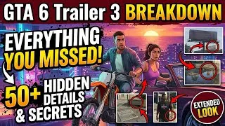 Thumbnail: GTA 6: Extended Look -EVERYTHING YOU MISSED #GTA6Trailer #GTA6Gameplay #GTA6Lucia #GTA6Jason #shorts