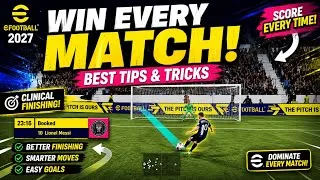 Thumbnail: HOW TO SCORE EVERY TIME IN eFOOTBALL 2027! 😱⚽ | BEST FINISHING TIPS & TRICKS