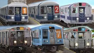 Thumbnail: OpenBVE NYC: BMT-IND Trains on IRT Lines! (1970's Edition)