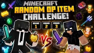 Thumbnail: Minecraft But Every Block Drops RANDOM OP ITEMS! 😱🔥 | PvP Challenge (Hindi)