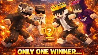 Thumbnail: Minecraft Tournament with Friends…Only One Winner! 🏆