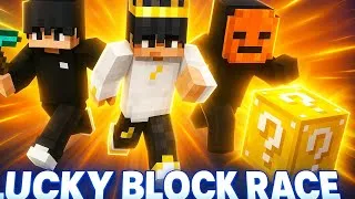 Thumbnail: LUCKY or UNLUCKY BLOCK RACE