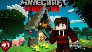 Thumbnail: “ I Almost Died”🤯🔥 The Insane Start! ||Minecraft PE Hardcore Series EP-1 [HINDI]