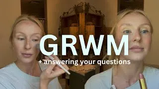 Thumbnail: Get Ready With Me + QA - glowy summer makeup routine tutorial
