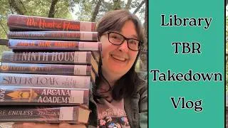 Thumbnail: A weekend of good reading | 48hr Library TBR Takedown Vlog