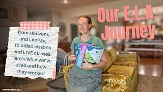 Thumbnail: Every Language Arts Curriculum We’ve Used Over 11 Years | Homeschool Language Arts