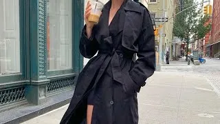 Thumbnail: How I Style my Trench Coat | 4 Different Ways Wearing One Trench Coat | Black Trench Coat | 风衣穿搭