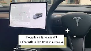 Thumbnail: My Experience with Tesla Model 3 |  Contactless Test Drive in Australia | 2021 Tesla Model 3 Price