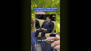 Thumbnail: The ultimate JD Vance vs Marco Rubio Trump endorsement battle 🔥