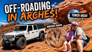 Thumbnail: Off-Roading in Arches National Park (Hidden Gems & Dinosaur Tracks!)