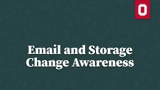 Thumbnail: Email and Storage Change Awareness