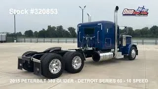 Thumbnail: 2015 PETERBILT 389 Glider - 320853 - FACTORY GLIDER - ELD EXEMPT