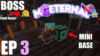 Thumbnail: I Put A Whole Base Into 1 Block and Fought A Nether Boss In MC Eternal 2 - EP 3