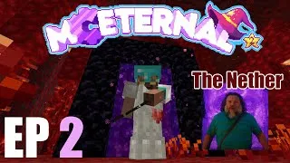 Thumbnail: Finding The Nether In MC Eternal 2 - EP 2