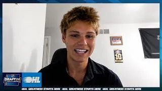Thumbnail: Brody Pepoy: Post-NHL Draft Interview