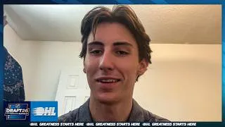 Thumbnail: Jacob Vandeven: Post-NHL Draft Interview
