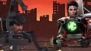 Thumbnail: Michael Jackson VS Skibidi Toile