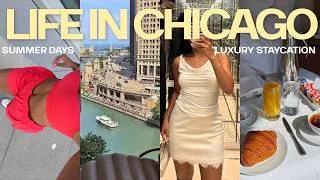 Thumbnail: VLOG: luxury staycation in chicago + pilates + running era + romanticizing life
