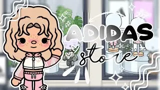 Thumbnail: My own *ADIDAS* Store✨🖤👟 Part 1 [aesthetic store design] Toca Life World🌍