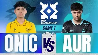 Thumbnail: MSC 2026 WATCH PARTY | GAME 1 | ONIC VS AUR | GROUP STAGE DAY 4