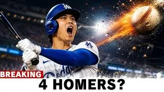 Thumbnail: SHOHEI OHTANI Hit 4 HOME RUNS?! The 4th One Was UNBELIEVABLE!