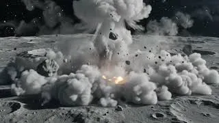 Thumbnail: Gemini: SpaceX rocket hitting the moon 