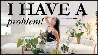 Thumbnail: I Have TOO MANY PLANTS… So I Got More Rare Plants?! repotting | houseplant care routine + tips