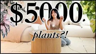 Thumbnail: Unboxing & Growing $5000 worth of TISSUE CULTURE Plants! Houseplant Care Routine + Tips