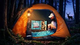 Thumbnail: I Can't Leave My Tent Until I Beat GTA without dying