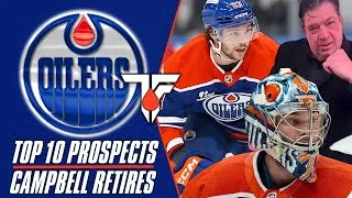 Thumbnail: Oilers News | Top 10 Prospects | Jack Campbell Retires | Dave Manson & Kelly Buchberger