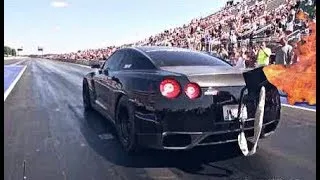 Thumbnail: NISSAN GT-R FROM HELL - Start, Revs & FLAMES